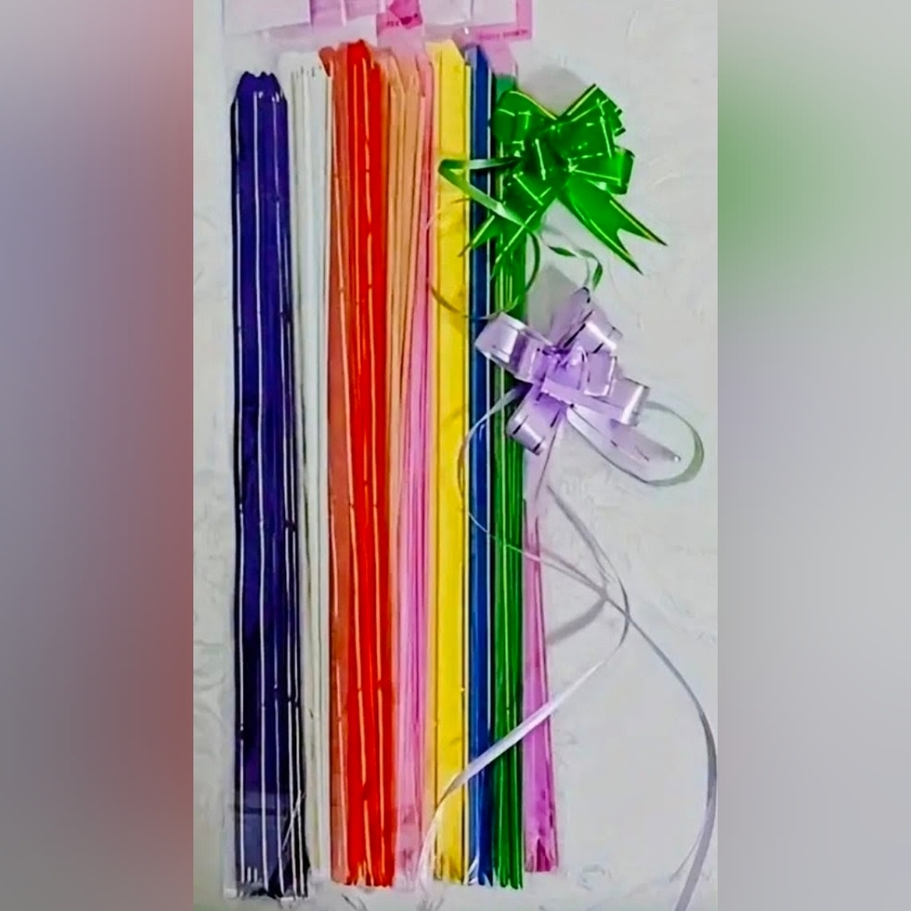 NWT 🎀 GIFT PULL BOWS 🎀 Decorate Gifts In Style In Mere Moments 🎁 Set of 10 🎁